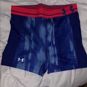 Under Armour spandex shorts